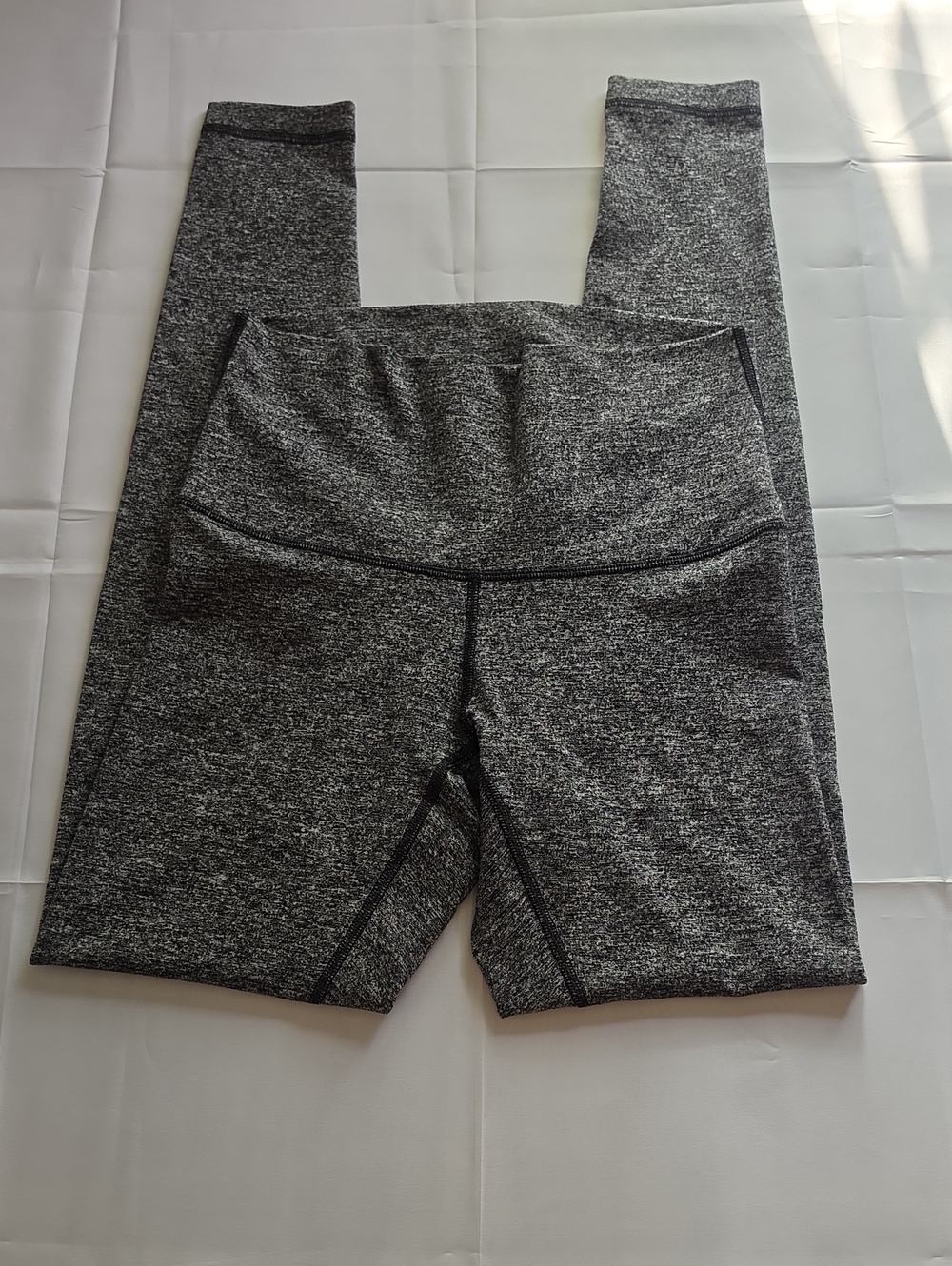 Lululemon athletica Heathered Black Gray Leggings